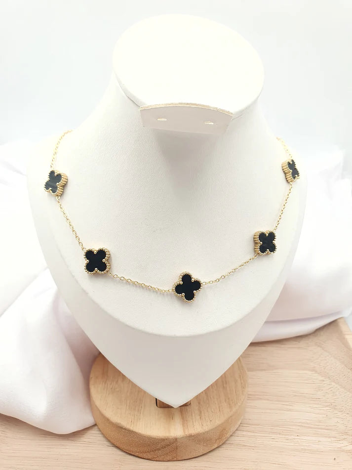 Collar Van Cleef 5 Tréboles – Elegancia con significado + (CAJA REGALO Y ENVIO GRATIS)