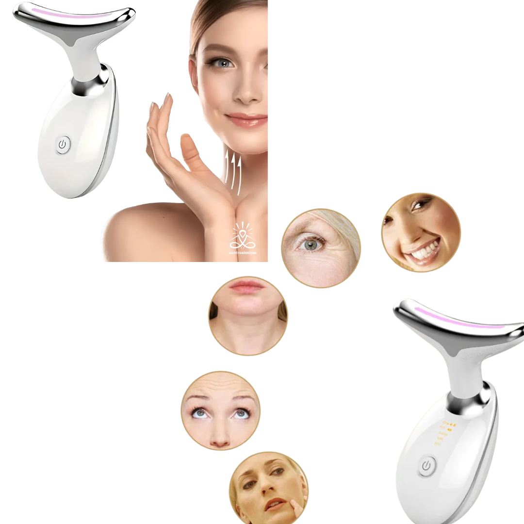 ✨ Masajeador Facial 3 en 1 — Rejuvenece tu piel y resalta tu belleza natural