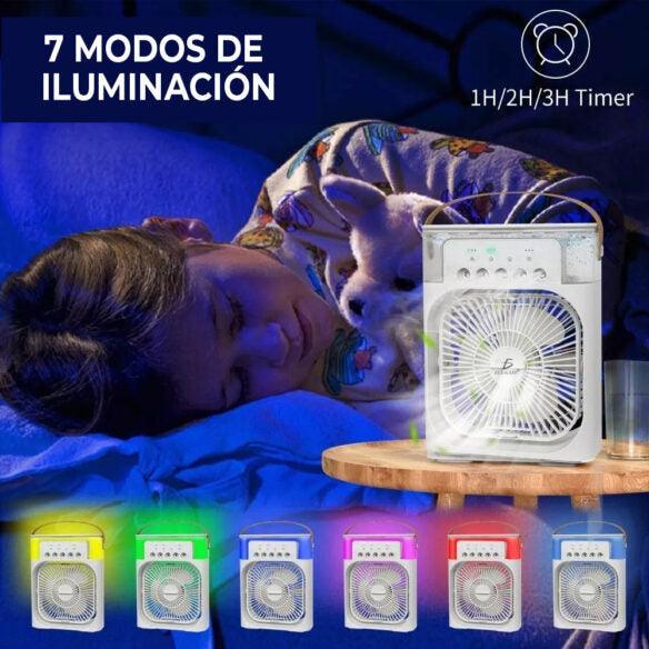 Aire Acondicionado Portátil GWT 3 en 1 – Enfría, humedece y relaja donde quieras+ Envio gratis 🚚