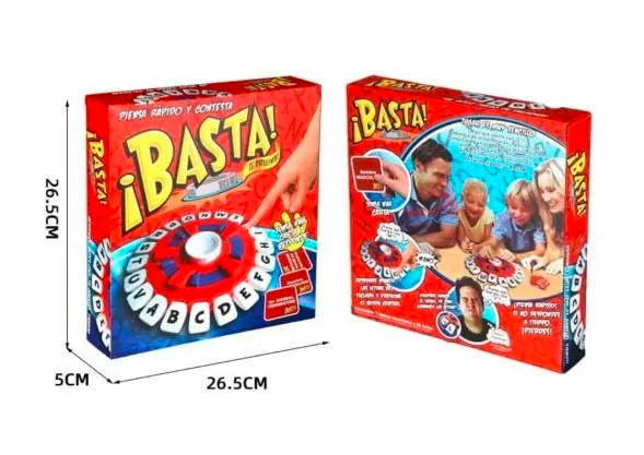Basta!® Edición Español – El juego que pone tu mente a correr en 3… 2… 1 ¡BASTA!