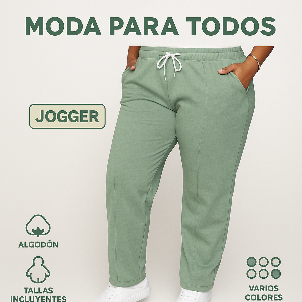 ✨ Jogger Premium Bota Recta – Para Todas, Perfecto para Ti✨