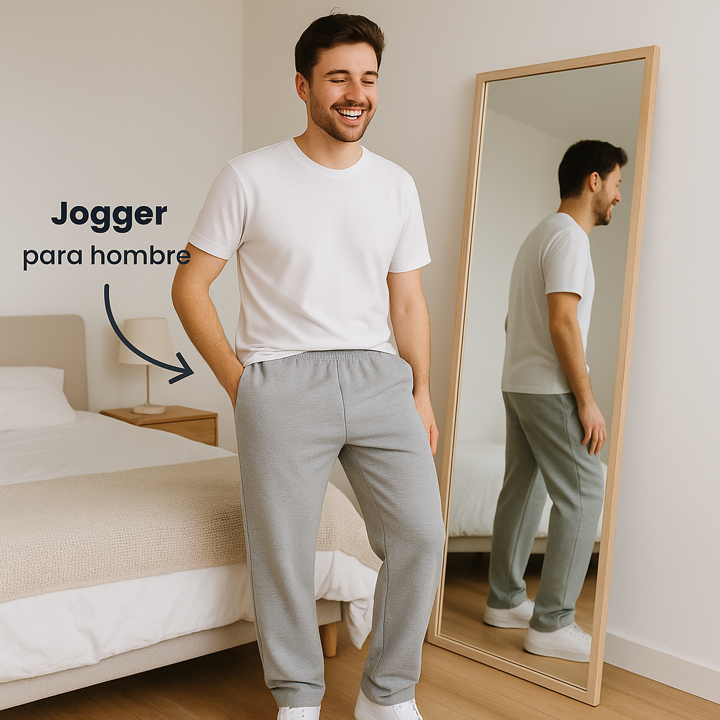 Jogger Bota Recta para Hombre – Comodidad Total con Estilo Urbano